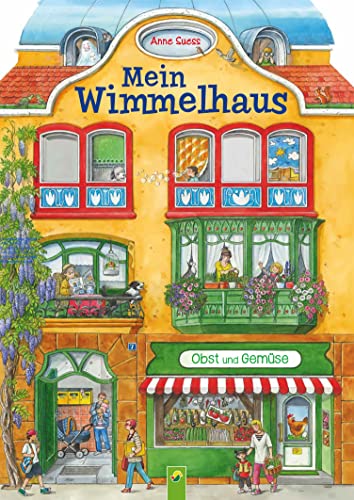 Imagen de archivo de Mein Wimmelhaus: Mit Konturenstanzung, Guckfenstern und Türchen a la venta por WorldofBooks