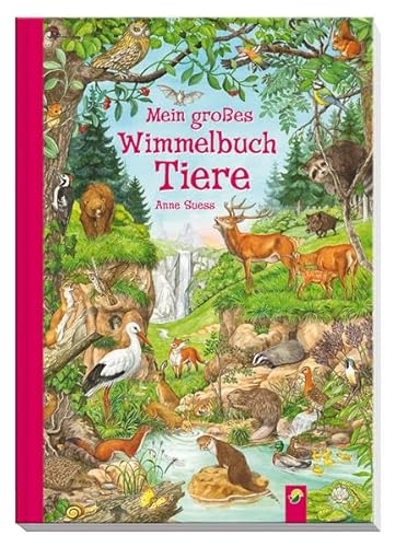 Beispielbild fr Mein groes Wimmelbuch Tiere zum Verkauf von medimops