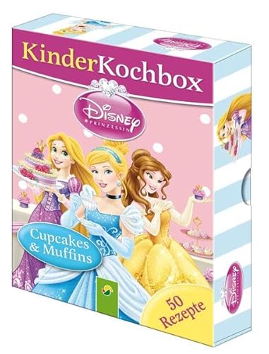 9783849902612: Disney Kinderkochbox - Prinzessinnen: Cupcakes & Muffins - Box mit 50 Rezeptkarten