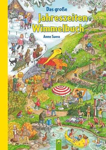 Beispielbild fr Das groe Jahreszeiten-Wimmelbuch zum Verkauf von medimops