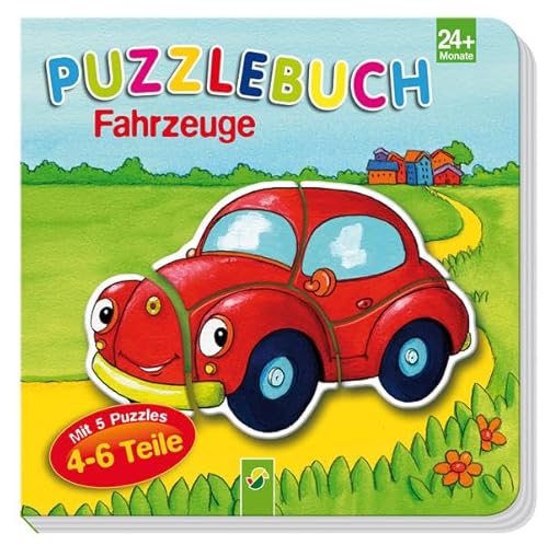 Beispielbild fr Puzzlebuch Fahrzeuge: Mit 5 Puzzles  4-6 Teile zum Verkauf von medimops