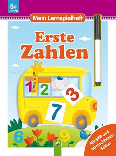 9783849906399: Erste Zahlen - Mein Lernspielheft: Mit Stift und abwischbaren Seiten