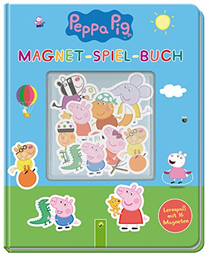 Stock image for Peppa Pig Magnet-Spiel-Buch: Lernspa mit 16 Magneten for sale by medimops