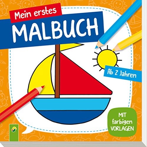 9783849915940: Mein erstes Malbuch ab 2 Jahren: Mit farbigen Vorlagen