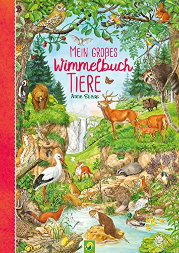 Stock image for Mein groes Wimmelbuch Tiere for sale by GreatBookPrices