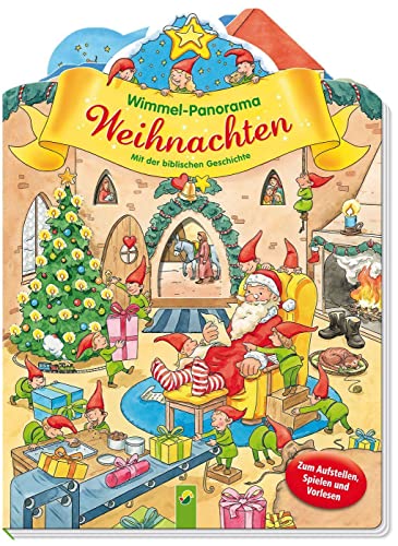 Beispielbild fr Wimmel-Panorama Weihnachten zum Ausklappen und Aufstellen: Mit der biblischen Geschichte. Fr Kinder ab 3 Jahren zum Verkauf von medimops