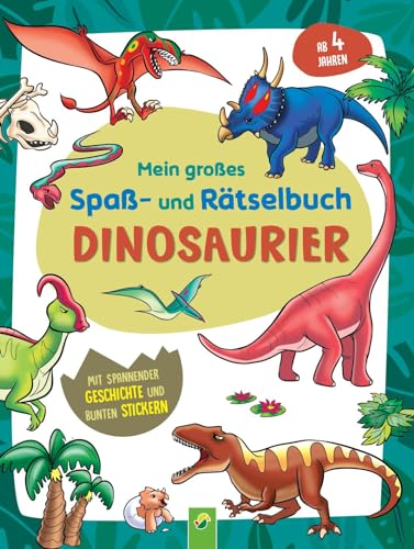 Stock image for Mein groes Spa- und Rtselbuch Dinosaurier for sale by GreatBookPrices