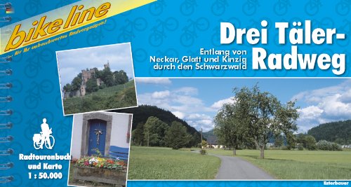 Beispielbild fr Bikeline Radtourenbuch, Drei Tler-Radweg: Entlang von Neckar, Glatt und Kinzig durch den Schwarzwald. Radtourenbuch zum Verkauf von medimops