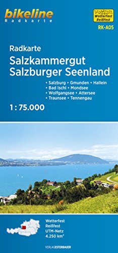 9783850000697: Salzkammergut Salzburger Seenland cycle map (A05) (Radkarten)