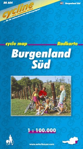 9783850001168: Burgenland South Cycle Map: BIKEK.A17