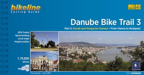 9783850002127: Danube Bike Trail 03: Slovakian and Hungarian Danube: From Vienna to Budapest 334 km