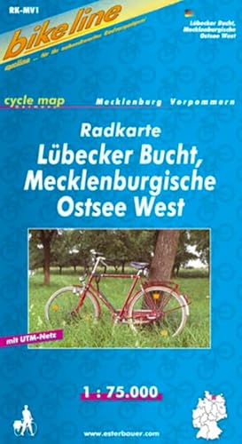 Stock image for bikeline Radkarte: Lbecker Bucht, Mecklenburgische Ostsee West. GPS-tauglich mit UTM-Netz for sale by medimops