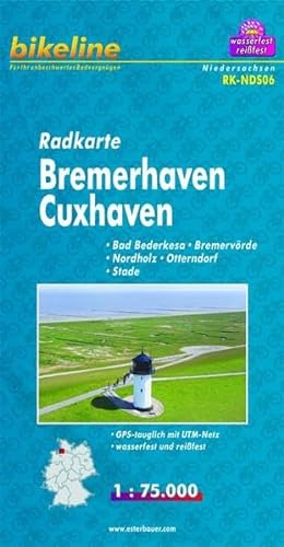 9783850003094: Bremerhaven / Cuxhaven Cycle Map (2012)