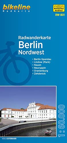 Beispielbild fr Berlin Nordwest (RW-B1) Berlin-Spandau - Lindow (Mark) - Nauen - Neuruppin - Oranienburg - Zehdenick, Mastab 1:60.000, wetter- und reifest zum Verkauf von medimops