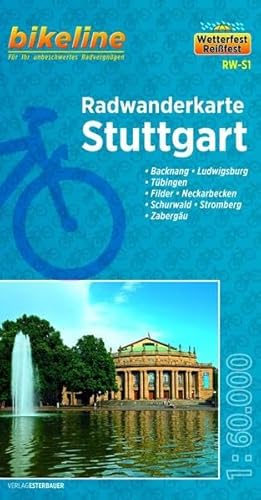 Beispielbild fr Stuttgart (RW-S1) Backnang, Ludwigsburg, Tbingen, Filder, Neckarbecken, Schurwald, Stromberg, Zabergu, 1:60.000, wetter- und reifest, GPS-tauglich mit UTM-Netz zum Verkauf von medimops