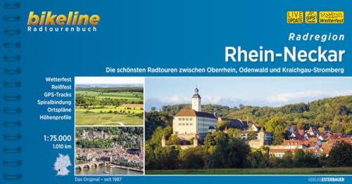 Stock image for Radatlas Rhein-Neckar: Radwandern im Rheintal, im Odenwald und im Kraichgau-Stromberg. 975 km for sale by medimops