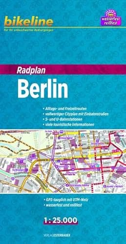 Beispielbild fr Radplan Berlin 1:25.000 zum Verkauf von medimops