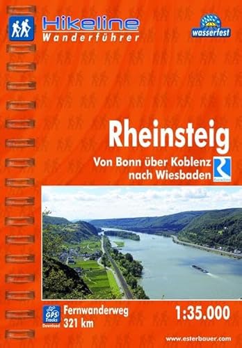 Beispielbild fr Hikeline Fernwanderweg Rheinsteig zum Verkauf von medimops