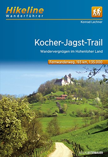 Beispielbild fr Hikeline Fernwanderweg Kocher-Jagst-Trail ca.200 km: Auf einem Dreieck durch das Hohenloher Land und den Schwbischen Wald, 1:35.000, wasserfest und reifest, GPS zum Download zum Verkauf von medimops