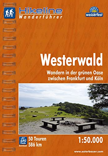 Beispielbild fr Hikeline Wanderfhrer Westerwald 1 : 50 000. wasserfest und reifest, GPS zum Download zum Verkauf von medimops