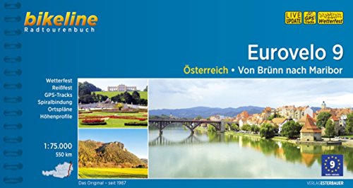 9783850006644: Eurovelo 9 Osterreich von Brunn nach Maribor (2015): Von Brnn nach Maribor, 568 km