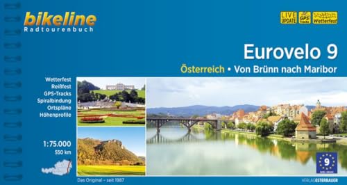 Stock image for Eurovelo 9  sterreich Radtourenbuch Brünn-Maribor GPS wp: Von Brünn nach Maribor, 568 km for sale by WorldofBooks