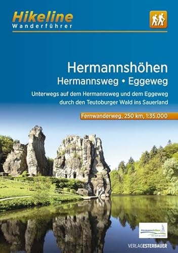 Beispielbild fr Hermannshohen - Hermannsweg - Eggeweg Fernwanderweg (2016) zum Verkauf von Ammareal