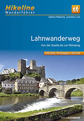 Beispielbild fr Fernwanderweg Lahnwanderweg: Von der Quelle bis zur Mndung, 19 Etappen, 300 km (Hikeline /Wanderfhrer) zum Verkauf von medimops