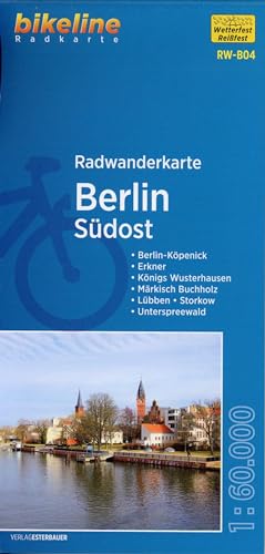 9783850009492: Berlin Southeast cycling tour map (2021): Berlin-Kpenick - Erkner - Knigs Wusterhausen - Mrkisch Buchholz - Lbben - Storkow - Unterspreewald, ... GPS-tauglich mit UTM-Netz