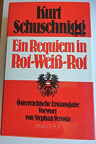 Beispielbild fr Ein Requiem in Rot- Wei- Rot zum Verkauf von medimops