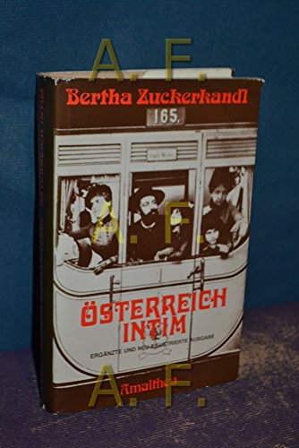 Beispielbild fr O?sterreich intim: Erinnerungen 1892-1942 (German Edition) zum Verkauf von Better World Books