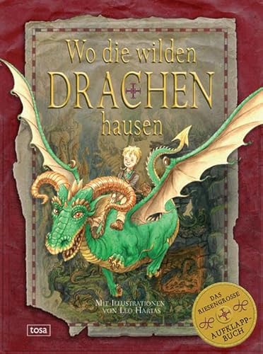 Beispielbild fr Wo die wilden Drachen hausen: Das riesengroe Aufklapp-Buch zum Verkauf von medimops