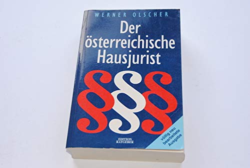 Stock image for Der sterreichische Hausjurist for sale by medimops