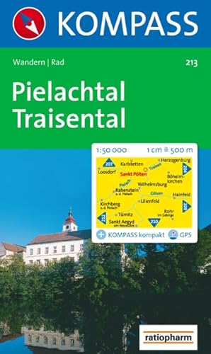 9783850260329: Carta escursionistica n. 213. Austria. Ad est delle Alpi. Vienna, Stiria... Pielachtal, Traisental, St. Polten 1:50.000. Adatto a GPS. DVD-ROM digital map. Ediz. bilingue