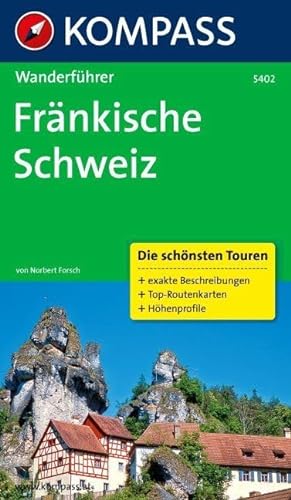Beispielbild fr WF 5402 Frnkische Schweiz Wanderfhrer mit Tourenkarten und Hhenprofilen zum Verkauf von medimops