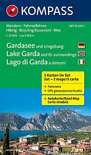 Beispielbild fr Gardasee & env. 697 GPS 3-Set kompass zum Verkauf von WorldofBooks
