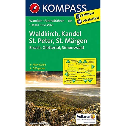 Beispielbild fr Waldkirch - Kandel - St.Peter - St. Mrgen 1 : 25 000: Elzach, Glottertal, Simonswald. Wandern, Rad. GPS-genau zum Verkauf von medimops