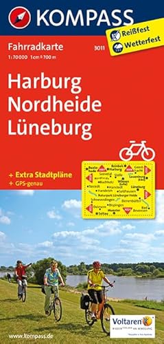 Beispielbild fr Harburg - Nordheide - Lneburg: Fahrradkarte. GPS-genau. 1:70000 zum Verkauf von medimops