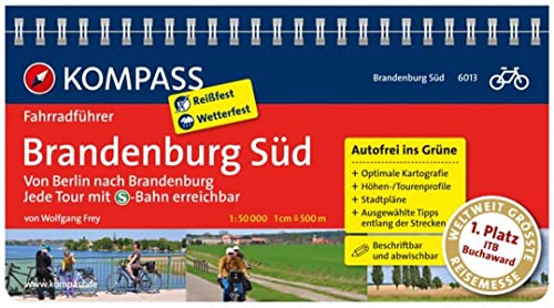 Beispielbild fr Brandenburg Sd, Von Berlin nach Brandenburg: Fahrradfhrer mit Top-Routenkarten im optimalen Mastab zum Verkauf von medimops