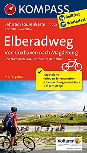 Beispielbild fr Elberadweg 2, Von Magdeburg nach Cuxhaven 1 : 50 000: Fahrrad-Tourenkarte. GPS-genau zum Verkauf von medimops