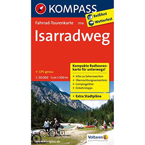 9783850267830: Kompass FTK7016 Isaradweg: Fietsroutekaart 1:50 000