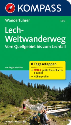 Beispielbild fr Lech-Weitwanderweg, Vom Quellgebiet bis zum Lechfall: Wanderfhrer mit Tourenkarten und Hhenprofilen zum Verkauf von medimops