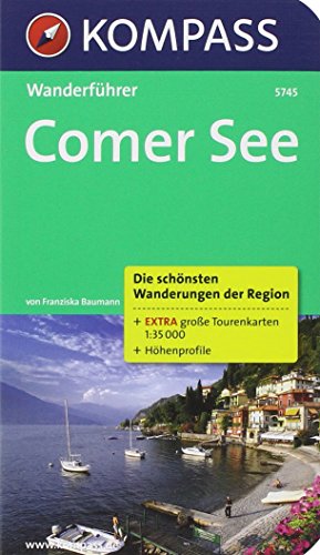 9783850268318: Comer See: Wanderfhrer mit Tourenkarten und Hhenprofilen