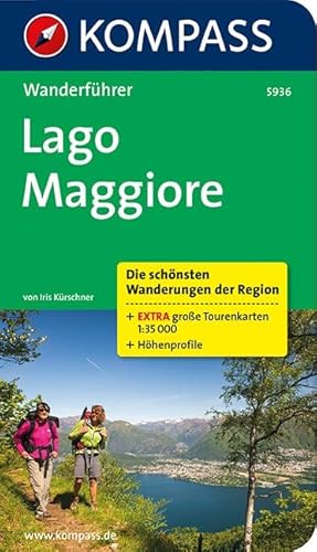 Beispielbild fr Lago Maggiore: Wanderfhrer mit Tourenkarten und Hhenprofilen zum Verkauf von medimops