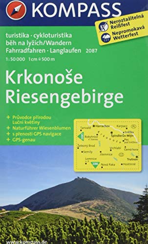 Beispielbild fr Riesengebirge / Krkonose: Wanderkarte mit Naturfhrer tschechisch /deutsch, Radrouten und Loipen. GPS-genau. 1:50000 zum Verkauf von medimops