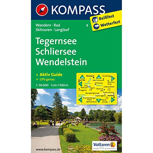 Beispielbild fr Tegernsee - Schliersee - Wendelstein 1:50 000: Wanderkarte mit Aktiv Guide, Radwegen, Skitouren und Loipen. GPS-genau. 1:50000 zum Verkauf von medimops