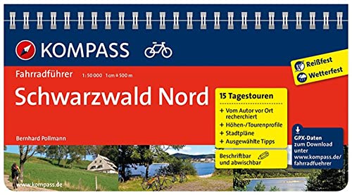 9783850269308: FF6410 Schwarzwald Nord Kompass: Fietsgids 1:50 000