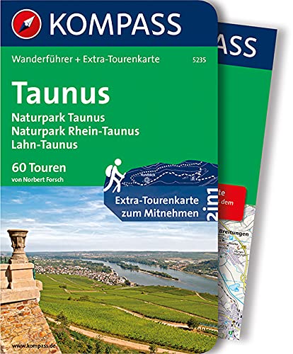 Beispielbild fr Taunus, Naturpark Hochtaunus, Naturpark Rhein-Taunus: Wanderfhrer mit Tourenkarte im Mastab 1:75.000 zum Mitnehmen und Hhenprofilen zum Verkauf von medimops