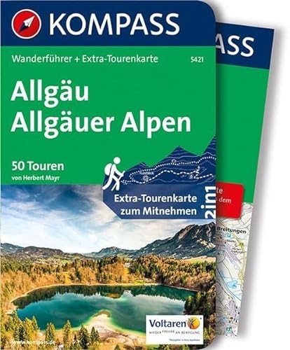Beispielbild fr Allgu - Allguer Alpen: Wanderfhrer mit Tourenkarte im Mastab 1:50.000 zum Mitnehmen und Hhenprofilen zum Verkauf von medimops