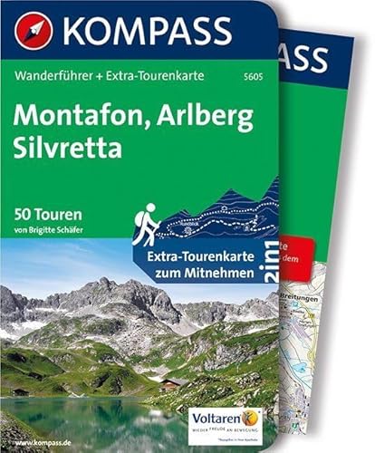 9783850269476: Montafon, Arlberg, Silvretta: Wandelgids met overzichtskaart